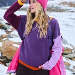 Wełniany sweter Happy Go Lucky